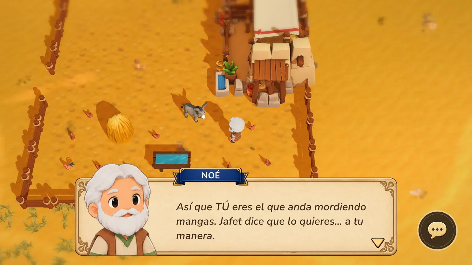 El burro de la familia de Noé